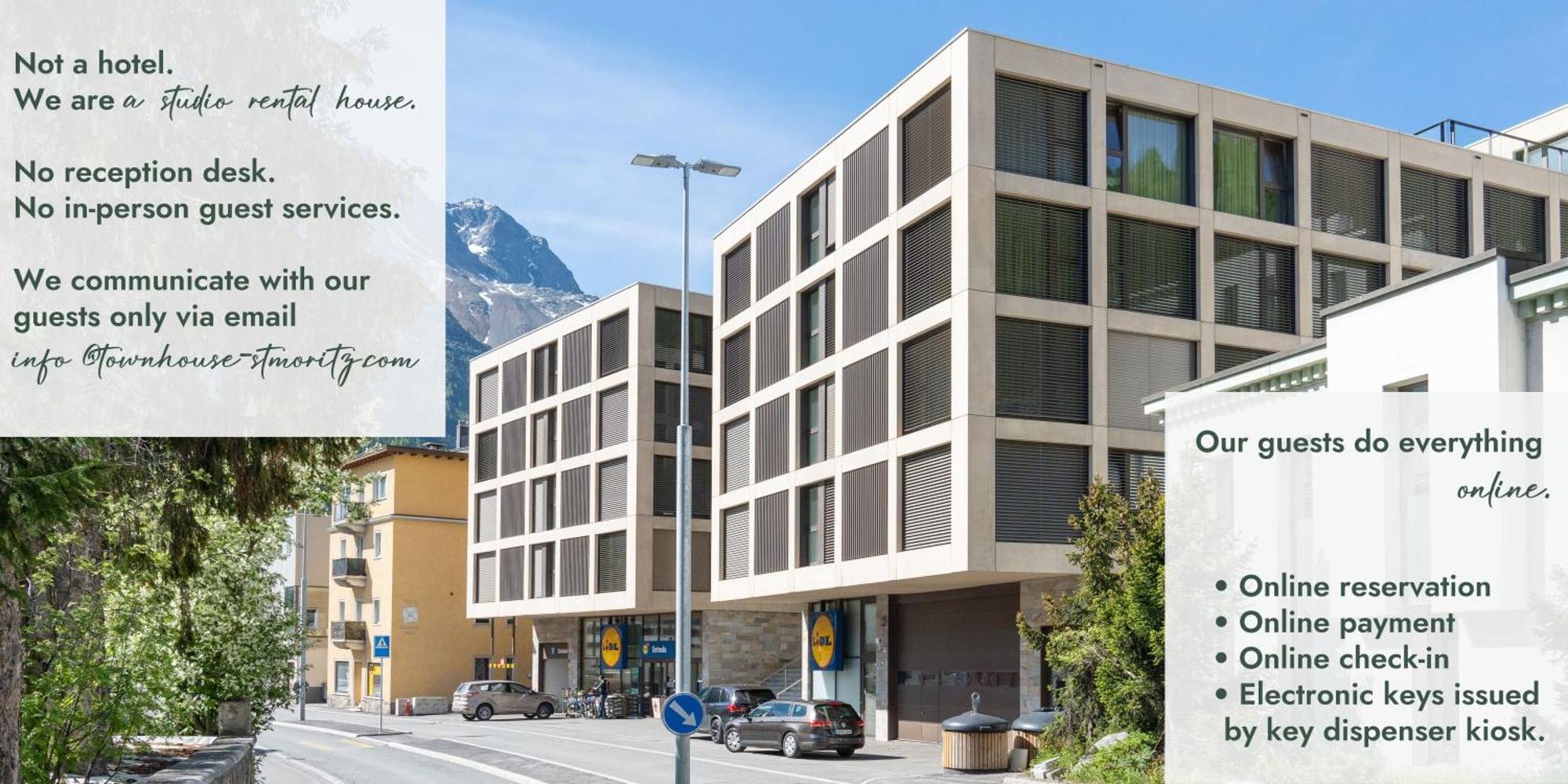 Appartement Townhouse N9 à Saint-Moritz Extérieur photo